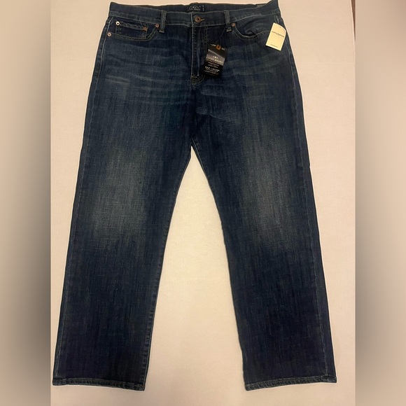 NWT Lucky Brand 363 Vintage Straight Men’s Jeans 38x30 - Picture 1 of 8